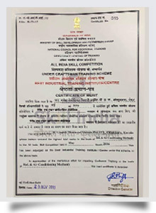  Best ITI award
